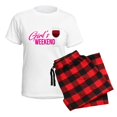 thumbnail image 5 of CafePress - Girl's Weekend Pajamas - Women's Short Sleeve Print T-Shirt and Pants Light Cotton Pajama Set, 5 of 7