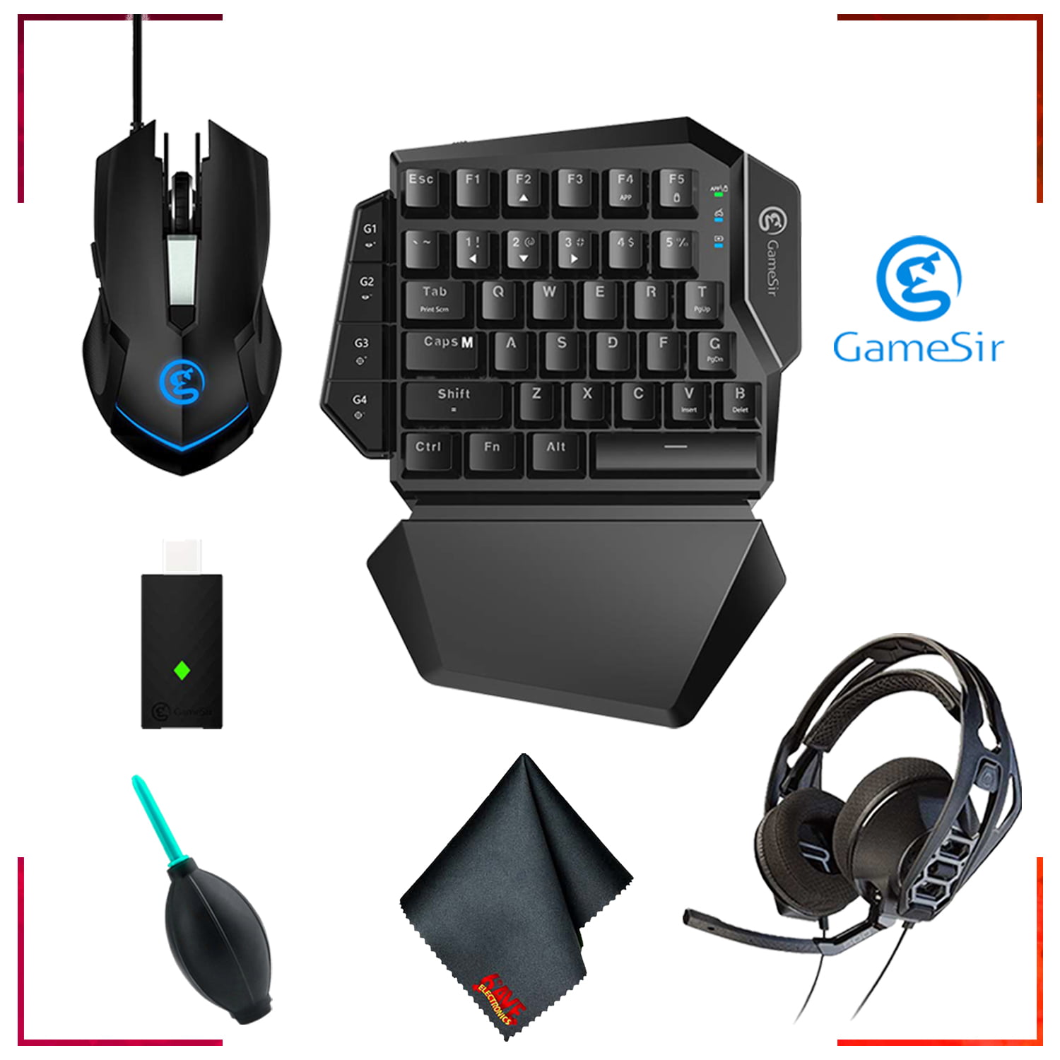 Gamesir Vx Aimswitch Keyboard And Mouse Adapter Walmart Com