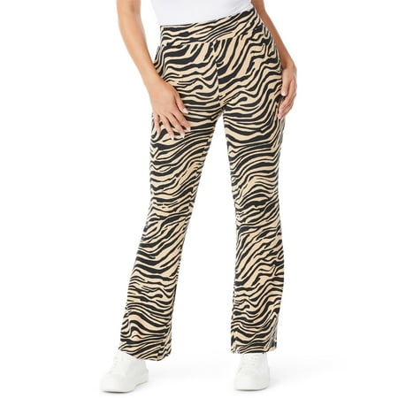 

Sofia Intimates by Sofia Vergara Zebra Elastic Waistband Pockets Super Soft Pajamas (Women s or Women s Plus) 1 Pack