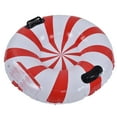 thumbnail image 2 of Tube à Neige pour Adultes, Tube à Neige Rond d'Hiver Accessoire de Ski Tube à Neige Gonflable Finition de Luxe, 2 of 14