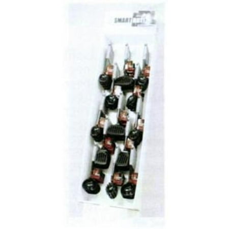 DDI 442390 144 Pc Black and Gray Nylon Utensil Display Case Of 144
