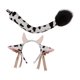 thumbnail image 1 of Clips de oreja de gato, conjunto de disfraz largo , pinza de pelo de de para mujeres, disfraces de , accesorios de Baoblaze Traje de juego de cosplay, 1 of 8