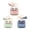 Pink blue matcha gre, variant on Cute Keychain Owl Coin Purse Keychain Car Key Holder for Girl