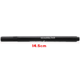 thumbnail image 1 of 6 x Fabric Marker Pens Permanent Colors for DIY Textile Clothes T-Shirt Shoes Black, 1 of 7