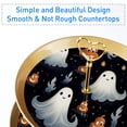 thumbnail image 2 of Halloween apparition Dessert Table Organizer Stand with Plastic Discs and Iron Pillars, 32cm Height, Plates 21cm/24cm/27cm, 2 of 6