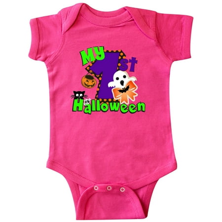

Inktastic My 1st Halloween Gift Baby Boy or Baby Girl Bodysuit