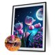 thumbnail image 2 of Cuadros Decorativos 5D Wdftyju Taladro Redondo Completo Diamante Pintura Tulipán Kit Decoración del Hogar, 2 of 9