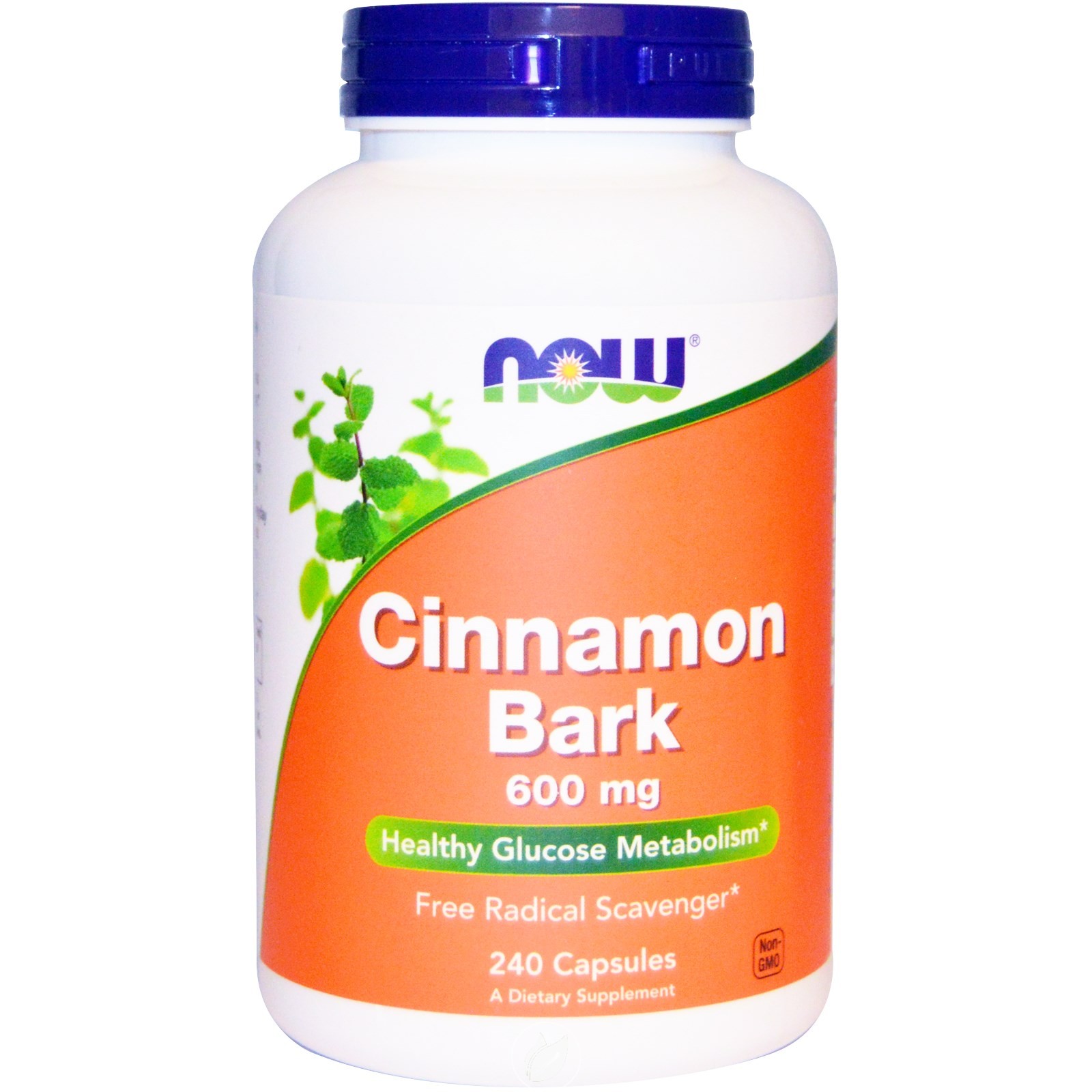 Cinnamon Bark 240 Caps by Now Foods, Pack of 2