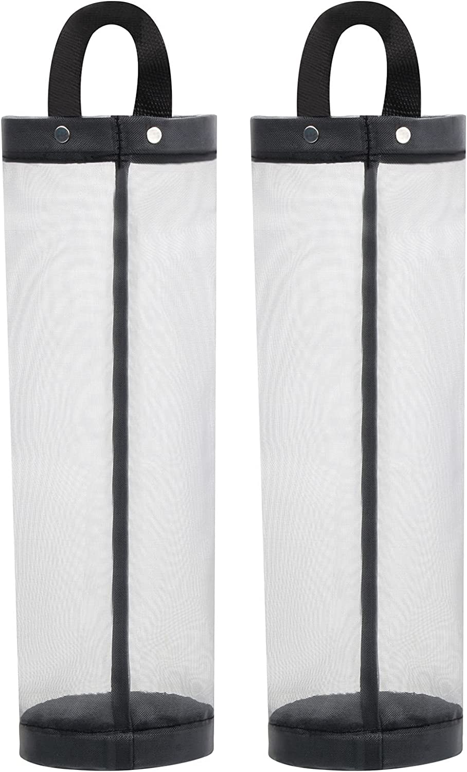 Plastic Bag Holder 2 Packs Mesh Hanging Storage Dispensers Foldable