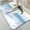 Beach with Sailboat and Starfish, variant on 1pc Mandala inspired Bathroom Rug Bathroom Decor and Accessories- Durable,Anti Slip,And Quick Drying,Suitable For Indoor/outdoor Use - Perfect For Bathrooms,Bedrooms,Kitchens,Terraces