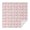 Red Christmas House, variant on Red Christmas Pattern Square Tablecloth,Waterproof Square Table Cover,Wipeable Spillproof Washable Table Cover for Home Kitchen Party Decor 42"X42"(107x107cm)