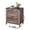 Dark Brown, variant on GALAXHERO 2 Drawer Locking File Cabinet, Lateral Filing Cabinets with Charging Station, Wood Printer Stand for Home Office, Storage Organizer Fit A4/Letter/Legal Hanging Files, Oak