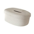 thumbnail image 4 of WeiLaiKeQi Cotton Rope Tissues Box Creative Tissue Dispenser for Office Counter Bedroom White, 4 of 9