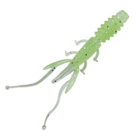 LIVEST 20Pcs Soft Shrimp Bait Simulation Attractive Lure 8cm/1.8g Fishing Lure Bait Float Jig Wobbler Fishing Gear