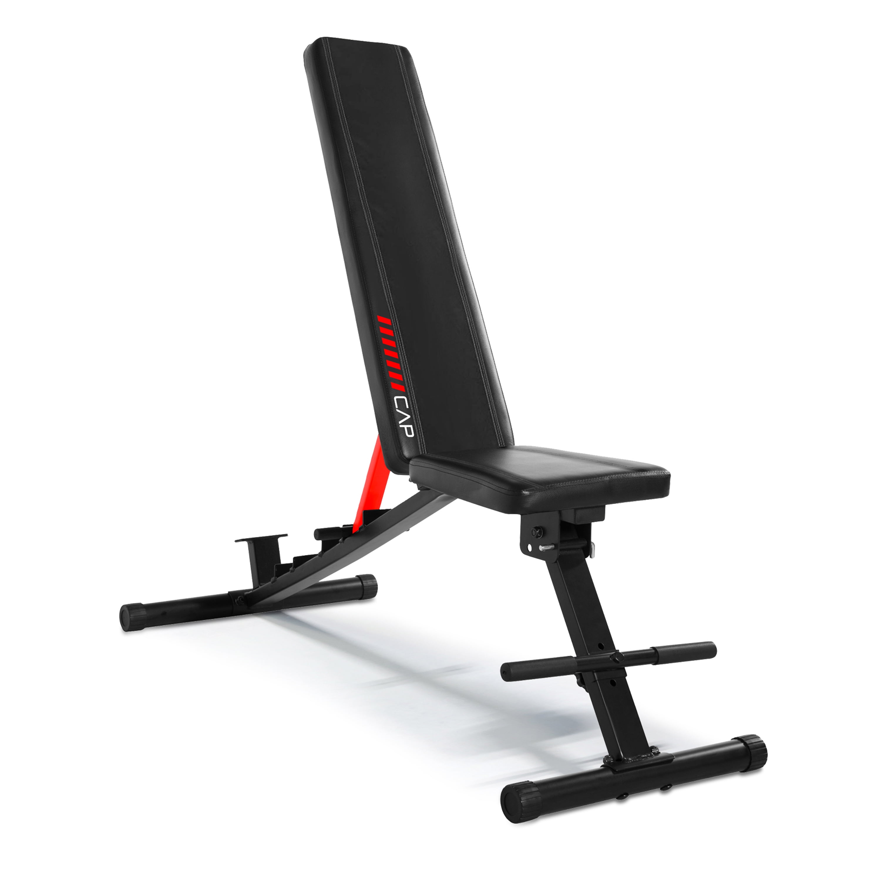 CAP Deluxe Adjustable Utility Weight Bench with Preacher Curl and Leg Press Attachment Walmart