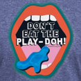 thumbnail image 3 of CafePress - Don't Eat The Play Doh! T Shirt - Mens Tri-blend T-Shirt, 3 of 4