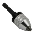 thumbnail image 1 of Nuevo portabrocas de tres mordazas sin llave, repuesto, 0,3 mm - 6,5 mm, plateado plata, 1 of 5