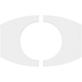 thumbnail image 4 of 14"W x 9 3/8"H x 7"ID x 7 1/2"C x 1"P Kailey Architectural Grade PVC Contemporary Ceiling Medallion, Two Piece, 4 of 11