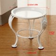 thumbnail image 3 of Table Intérieure Extérieure Mini Support de Plante Étagère Porte-Pot de Fleurs Bougeoir Décoration de Bureau, Blanc Baohd, 3 of 9