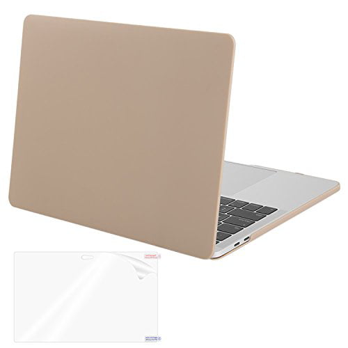 MacBook Pro 15 Laptop case Apple Computer Protective case Laptop Protective case Transparent Frosted Ultra Thin case Anti Falling Suitable for MacBook Pro 15（A1707,A1990） Rose glod 