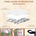 thumbnail image 3 of Faty-T 2 Pack Lemon Pot Holders for Kitchen Heat Resistant, Summer Lemons Flowers Potholders for Kitchens Washable for Cooking & Baking & Microwave, 3 of 14