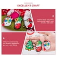 thumbnail image 5 of Jiyike 20 pcs Christmas Keychain Santa Claus Snowman Keychain Christmas Party Favors, 5 of 10