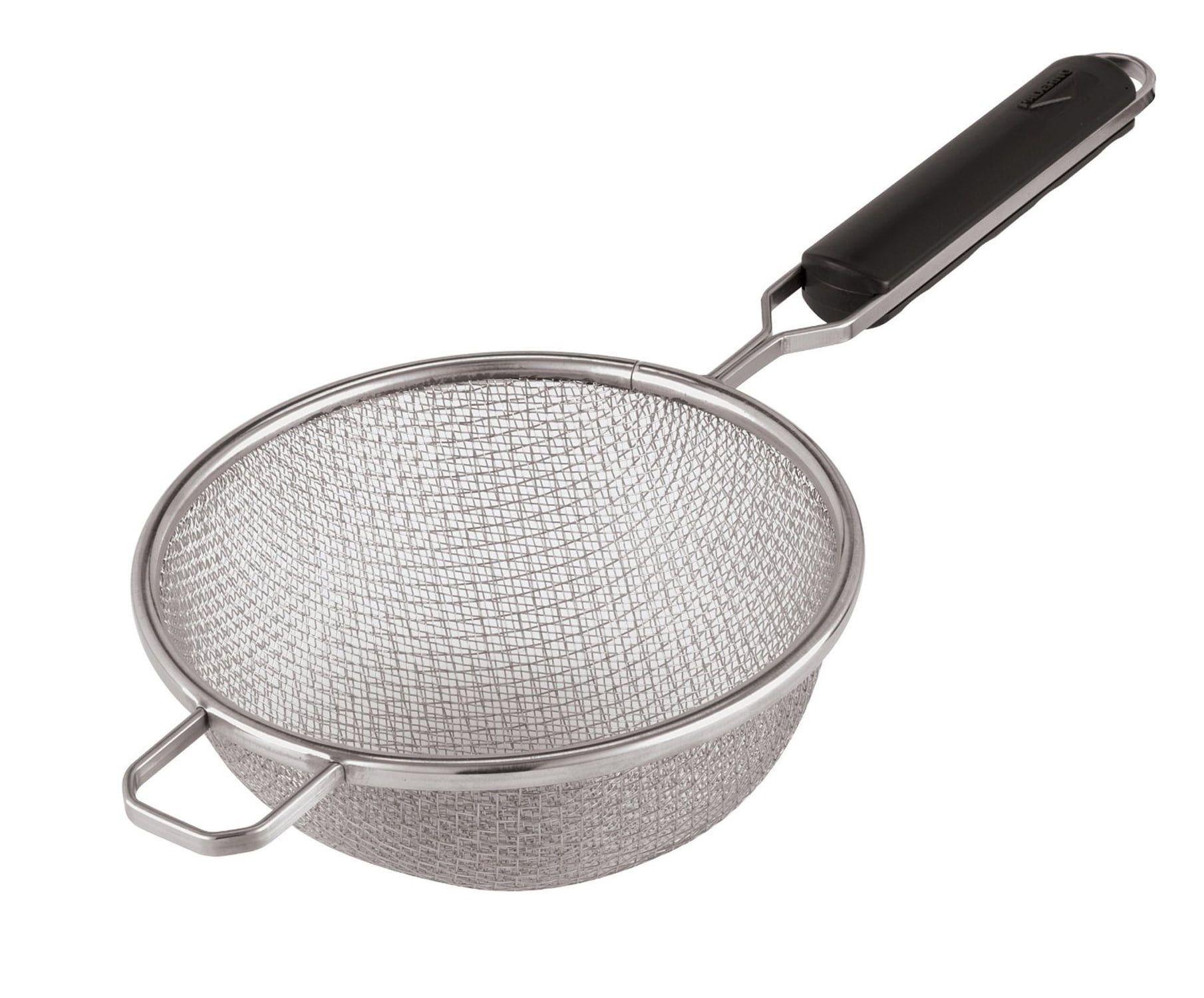 Paderno World Cuisine 7-1/8-Inch Double Mesh Stainless-steel Strainer ...