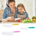 thumbnail image 4 of Kids Cooking Sets Real Kitchen Tools Children Cutter Chef Set Cookware Cake Salad Versatile Dishes Cutting Ergonomic Handles, 4 of 6