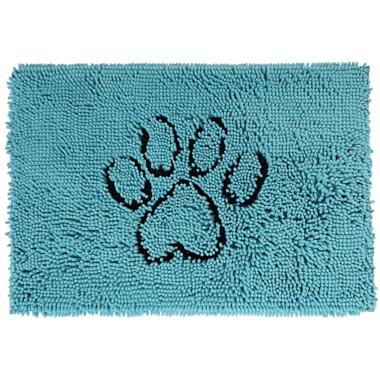 Style Basics Dog Mat for Muddy Paws - Anti-Slip Absorbent Door Rugs for  Dogs - Easy to Clean Indoor & Outdoor Pet Mud Mats - 60 X 20, Dark Grey