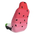 thumbnail image 2 of Wukai Watermelon Full Set Car Seat Covers with Soft Padding Universal Auto Front Seats Protector and Cushion Mat, 2 of 5