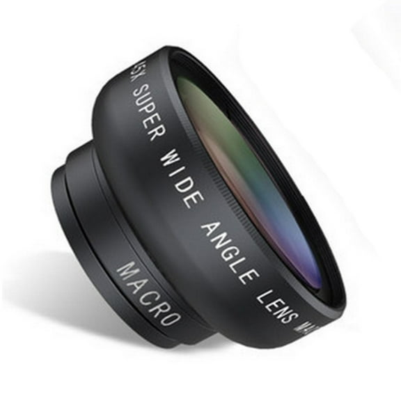 Yammee 0.45X Wide Angle Lens 2 in 1 Combination Mobile Phone Macro Lens Wide-angled Macro External Clip on Camera Lens