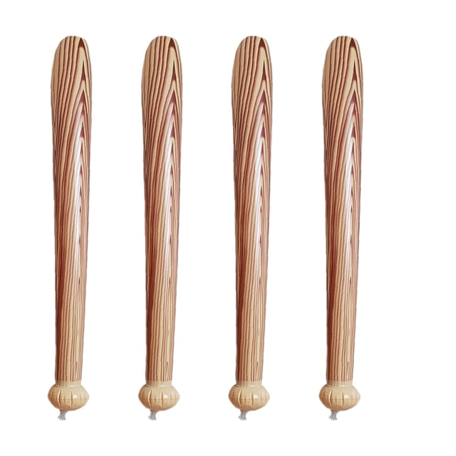 4 Pcs Bâton de Sport Gonflable pour Fête, Batte de Baseball Gonflable pour Enfants