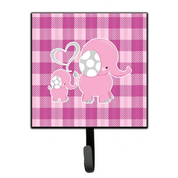 Elephant and Baby Leash or Key Holder