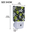 thumbnail image 4 of Yayeee LED Plug in Night Light for The Home with Auto Dusk to Dawn Light Sensors, 2 Pack, White Flower Pattern, 4 of 6