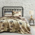thumbnail image 6 of Paseo Road Home on the Range 2 Piece Buffalo Bison Aztec Reversible Cotton Quilt Set, Western Bedding, Twin, 6 of 9