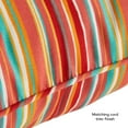 thumbnail image 5 of Greendale Home Fashions Outdoor 2-Piece Reversible Deep Seat Cushion Set, Watermelon Stripe, 5 of 7