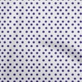 thumbnail image 1 of oneOone Cotton Cambric Dark Purple Fabric Dots Quilting Supplies Print Sewing Fabric By The Yard 42 Inch Wide, 1 of 6