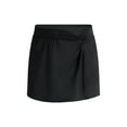 thumbnail image 5 of Time and Tru Women's and Women's Plus Twist Front Swim Skirt with Slit, Sizes XS-2X, 5 of 5