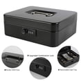 thumbnail image 4 of Caja Fuerte de Acero Xydled Negro Grande con Cerradura de Combinación y Bandeja Extraíble para Moned, 4 of 8