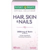 5 Pack - Nature's Bounty Hair, Skin and Nails Caplets 60 Tablets Each