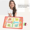 thumbnail image 3 of JUEGO DE AJEDREZ Volador, Suave Para Llevar El Juego de Juguetes de Juego para Niños de funncy para acampar para un picnic para 2-4 Jugadores para viajar, 3 of 7