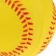 thumbnail image 4 of 2 de práctica de pelotas de Béisbol de espuma de sóftbol de entrenamiento de bateo pelota blanca amarilla de 9 pulgadas DYNWAVEMX Béisbol de softball de seguridad, 4 of 7