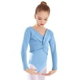 thumbnail image 3 of FINALGANG Child Girls Long Sleeve Ballet Tops Solid Color Dance Leotard Casual Layering Tee For School Yoga And Sports Kids Toddler Daily Wear 2-3 Years, 3 of 6