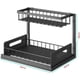 thumbnail image 3 of Organizador Y Almacenaje De 2 Niveles Bajo El Fregadero, Almacenaje Bajo El Armario En Forma De L a Prueba De Óxido, Organizador Deslizante Para Fregadero De Cocina De BaÑo, 3 of 8