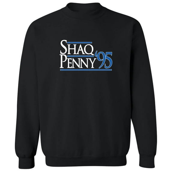 Black Magic Shaq Shaquille O'Neal Penny Hardaway 1995 Crew Neck Sweatshirt ADULT