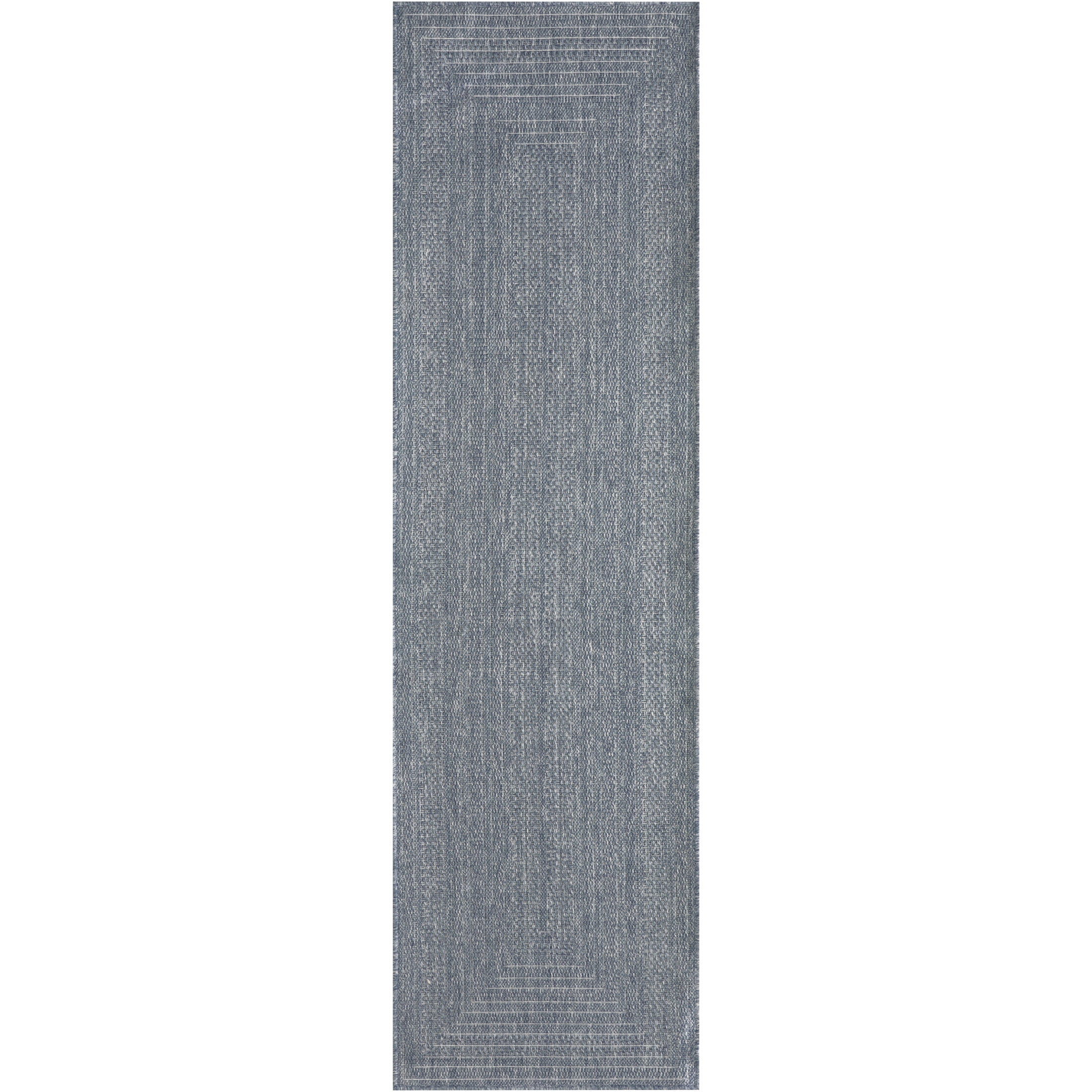 Nourison Tulum 2'2" x 8' Denim Outdoor Rug
