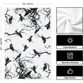 thumbnail image 6 of SM-XLHN Silhouette Tree Branches Crows Halloween Kitchen Towels Dish Towels, 18x26 Inch Seasonal Decoration Hand Towels Set of 2, 6 of 6