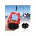 thumbnail image 2 of Wireless Underwater HD Sonar Fish Finder with 100m Range, 45-Degree Adjustable Sensor, Back-Lit LED Display for Depth & Size Detection – Versatile Fishing Gear for Lakes, Rivers, Oceans & Ice Fishing, 2 of 7