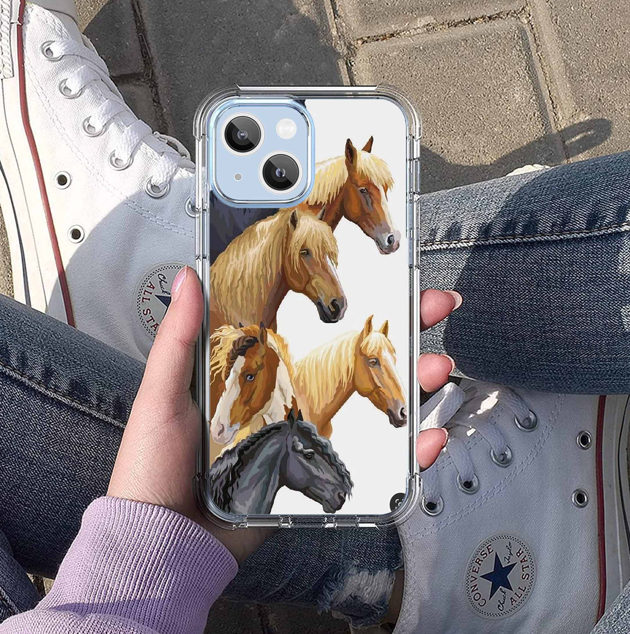 blue floral phone case Fashion Cute Flower iPhone Case – Vogueen