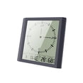 thumbnail image 1 of Reloj Despertador Digital Abs Con Medidor De Temperatura Y Humedad Reloj De Calendario Multifuncional Termómetro Higrómetro De Pantalla Tn Versátil Para Dormitorio Sala De Estar Oficina Moyic EL007334-00, 1 of 6